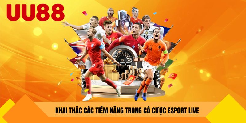 Khai thác các tiền năng trong cá cược esport live